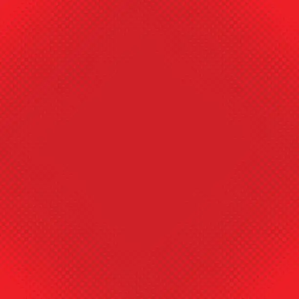 Vector illustration of Red halftone dot pattern background - vector design from circles in varying sizes