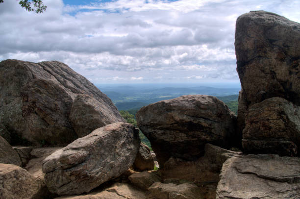 istock View from the Shenandoah Parkway through Boulders 831131862