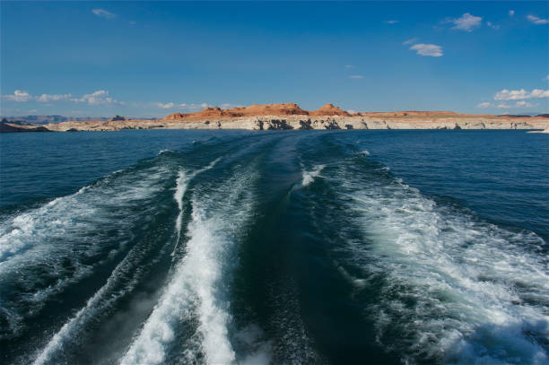 istock Boat tour on Lake Powell 831132386