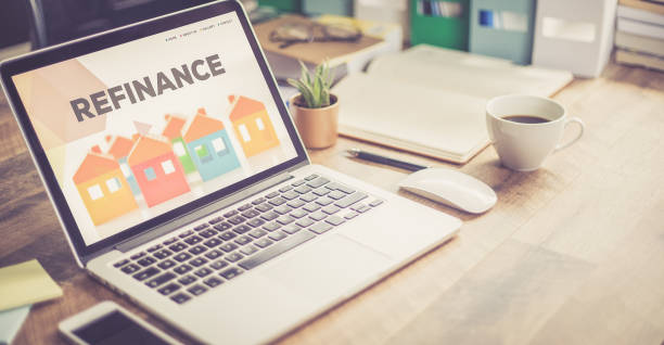 istock REFINANCE MORTGAGE LOAN CONCEPT 831135500