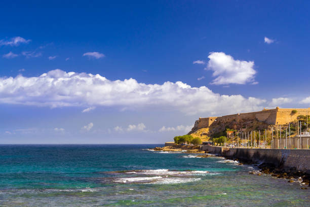 istock Fortezza Castle fortress Rethymno, Crete, Greece 831146060