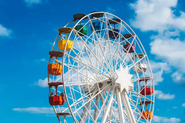 Amusement Park, Circle, Side Show, Exhibition, Machine Part, Barcelona Tibidabo Ferris wheel