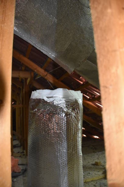 istock Insulation of a roof 831190296