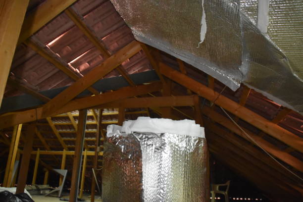 istock Insulation of a roof 831194158