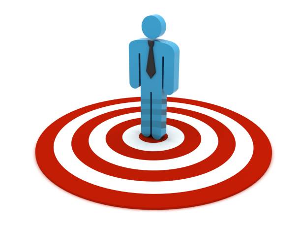 istock Target market people business team concept 831197328