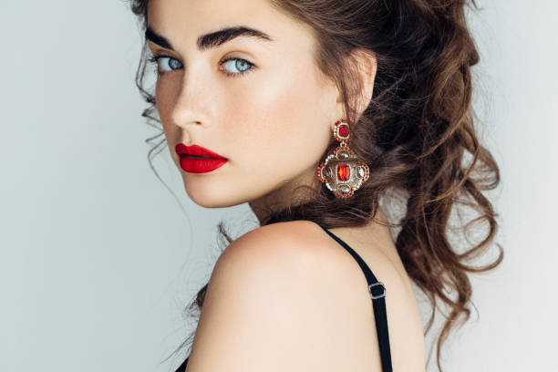 istock Studio shot of young beautiful woman 831200358