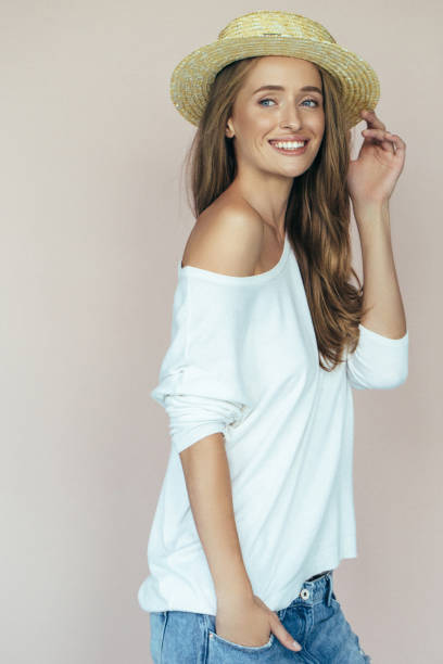 istock Studio shot of young beautiful woman 831200634