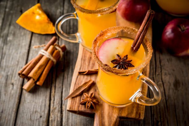 istock Spicy hot pumpkin sangria 831219388