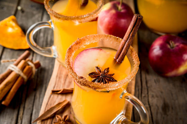 Spicy hot pumpkin sangria