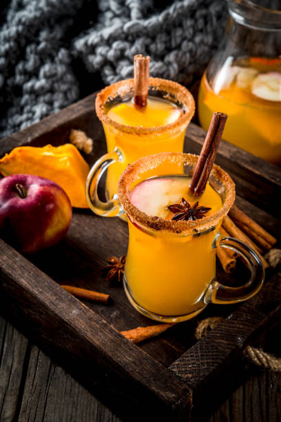 istock Spicy hot pumpkin sangria 831219524