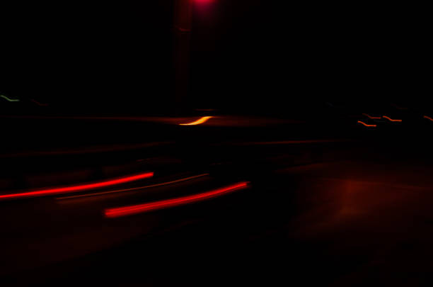 istock Trails of the car lights 831233240