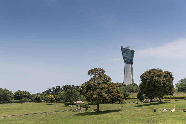 wieża morska iwaki - marin tower zdjęcia i obrazy z banku zdjęć