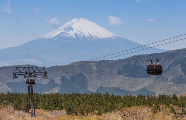 istock Mt.Fuji and ropeway at hakone , kanagawa prefecture 831248912