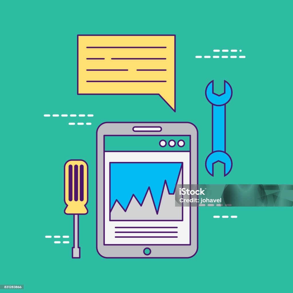 Develop Computer Codes Stock Illustration - Download Image Now - Binary ...