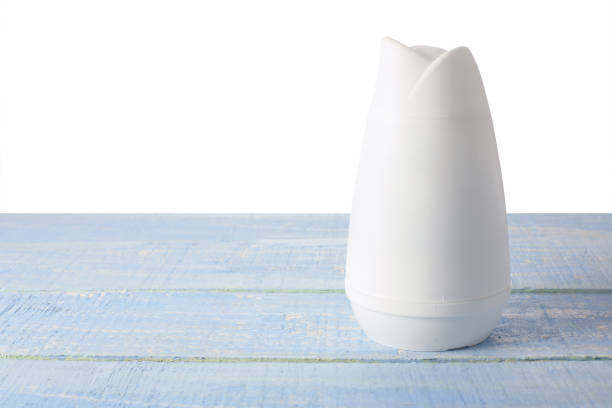 Air Freshener on Wooden Background