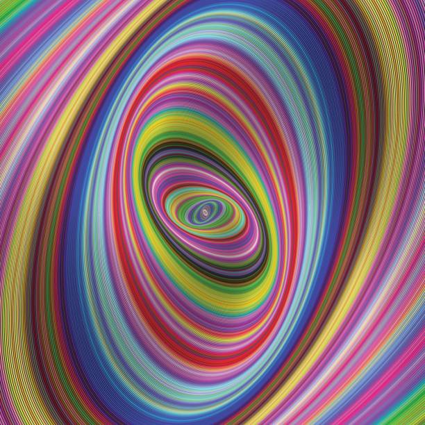 istock Colorful hypnosis - colorful fractal background 831295246