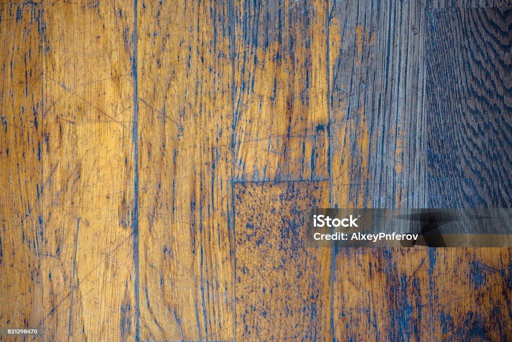 Vintage old grunge parquet background or texture Abstract Stock Photo