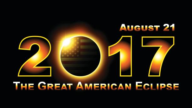 istock Total solar eclipse traveling across United states of america on August 21st , 2017 831298738