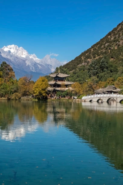 istock Black Dragon Pool Park, Lijiang 831300296