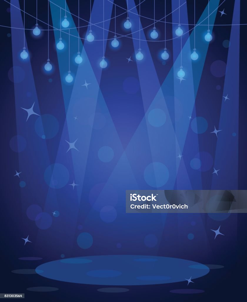 Sân Khấu Disco Bar Ánh Sáng Ban Đêm Nền Hình minh họa Sẵn có - Tải ...