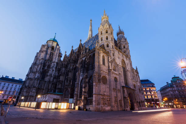 istock Saint Stephen's Cathedral on Stephen's Square in Vienna 831311894