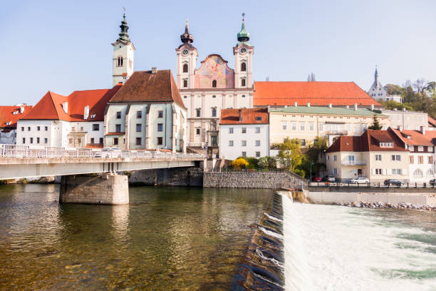 istock Steyr panorama with St. Michael's Church 831311936