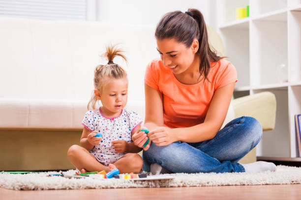 istock Mother and daughter at home 831314998
