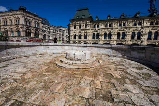 istock Place of execution in red square, Moscow, Russia 831322184
