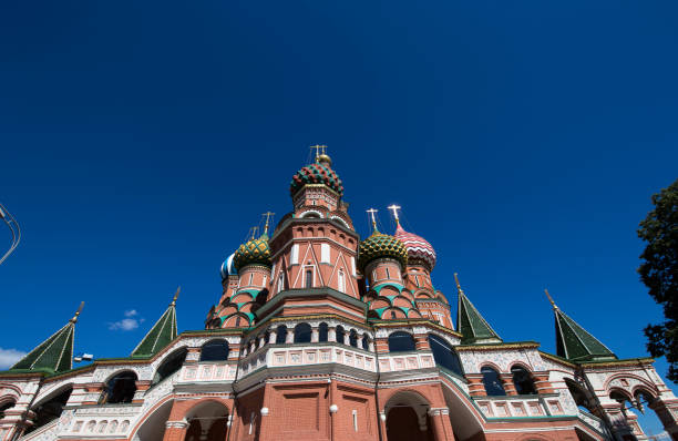 istock Saint Basil cathedral ( Temple of Basil the Blessed), Red Square, Moscow, Russia 831322300