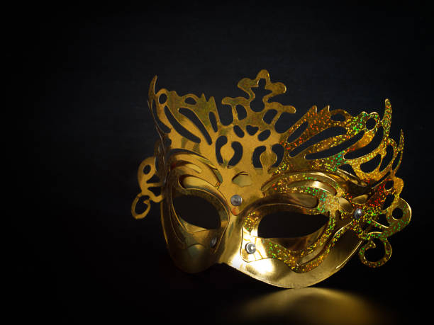 istock Golden mask , fancy. 831323458