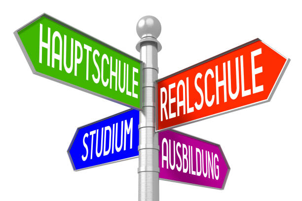 istock Education concept - colorful signpost 831326904
