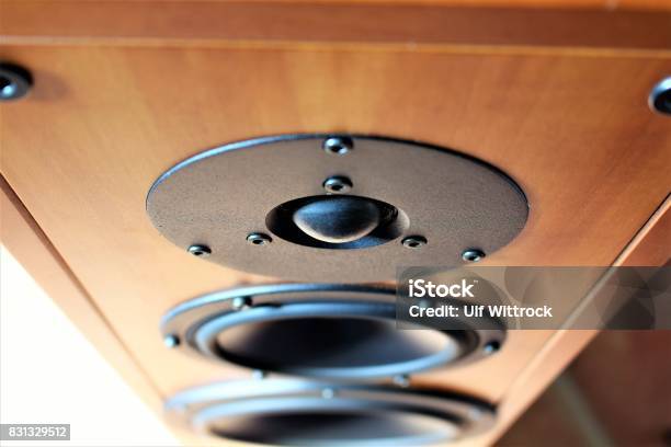 An Image Of Audio Sound Speaker Music Stock Photo - Download Image Now - Acoustic Music, Analog, Arts Culture and Entertainment