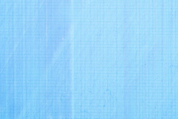 istock Old graph or blueprint paper texture and background 831357490
