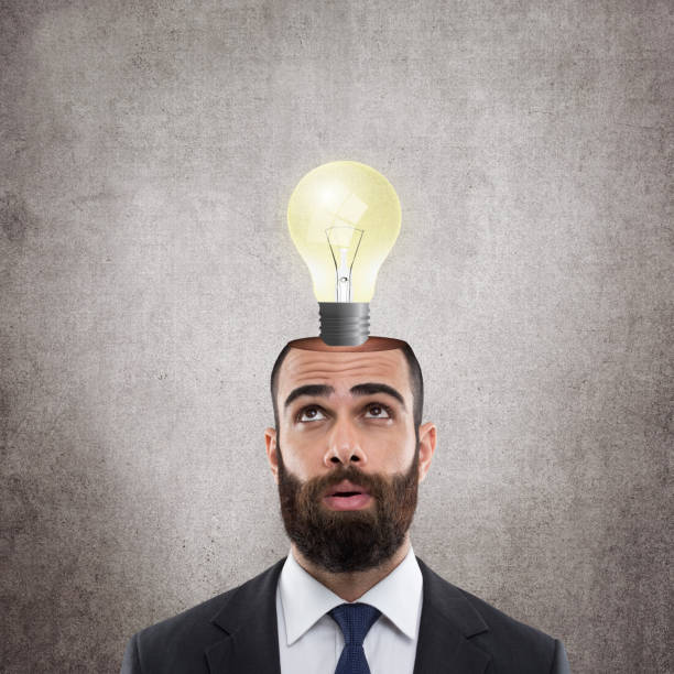 istock Businessman with new business ideas 831363832