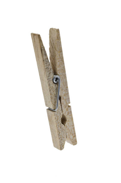 istock Wooden Clothes Peg 831371536