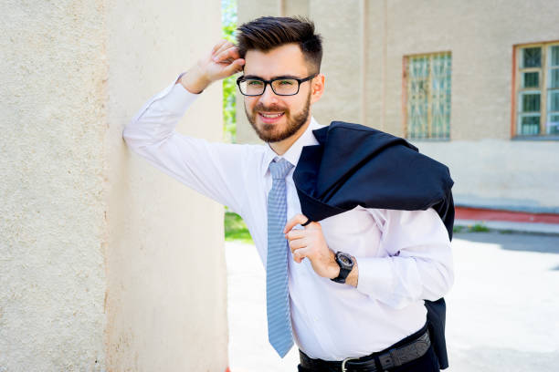 istock Successful businessman on a street 831379212