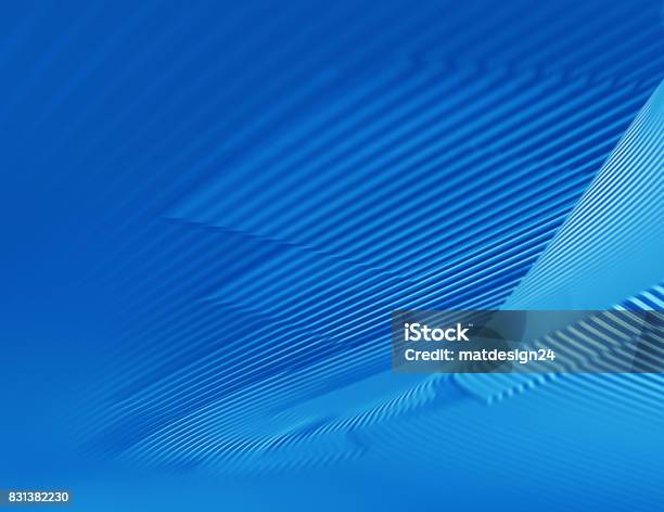 Abstract Blue Geometric Background Stock Photo - Download Image Now - Abstract, Arts Culture and Entertainment, Backgrounds