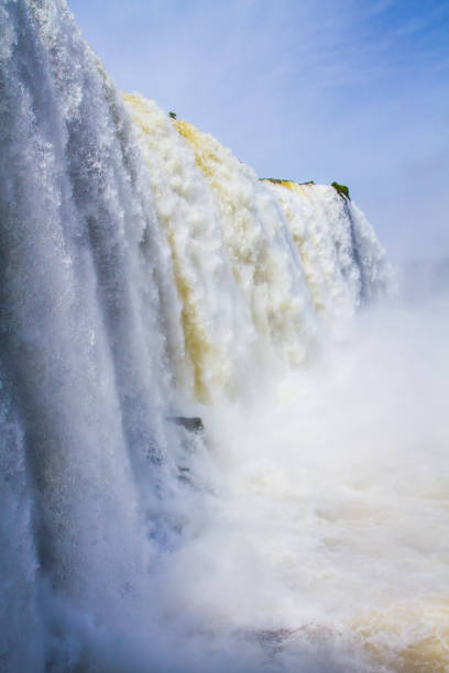 istock Splashes and fog over Iguazu Falls 831386680