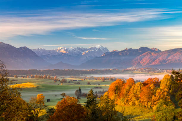 istock Indian Summer with Zugspitze in Background 831387012