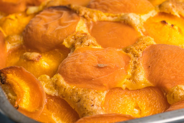 istock Tart with apricots. 831389810