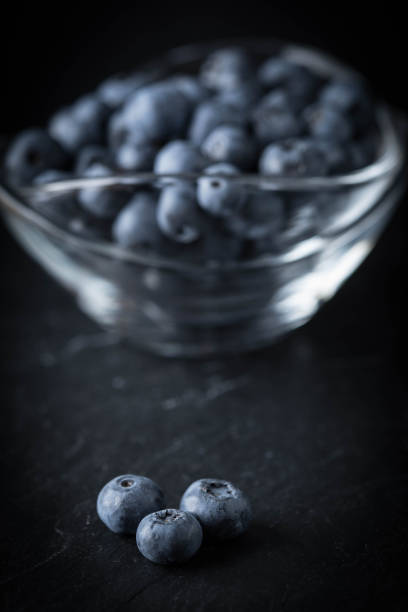 istock Blueberry antioxidant organic in a bowl. 831390518
