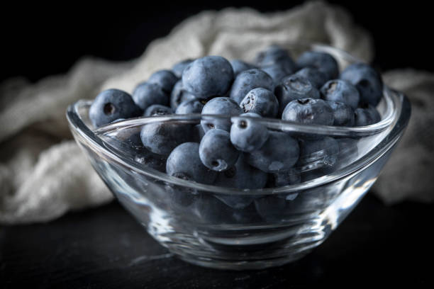 istock Blueberry antioxidant organic in a bowl. 831390558