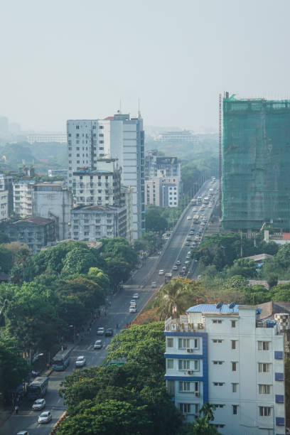 istock Yangon Landscape in the Morning, Myanmar 831400398