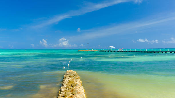 istock View of Rum Point Pier 831401566