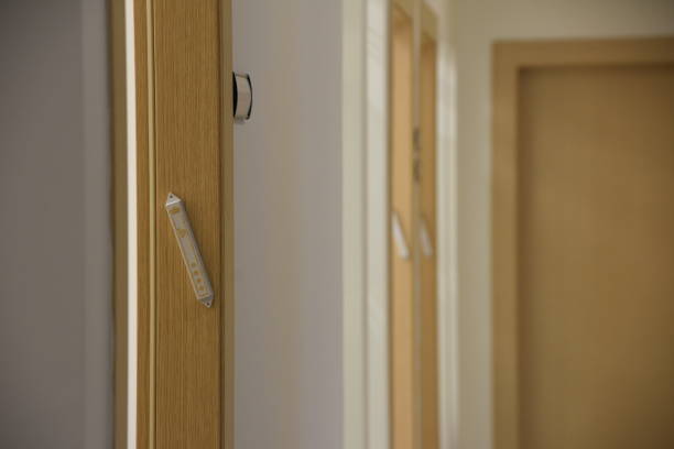 istock A mezuzah hanging on the door 831408104