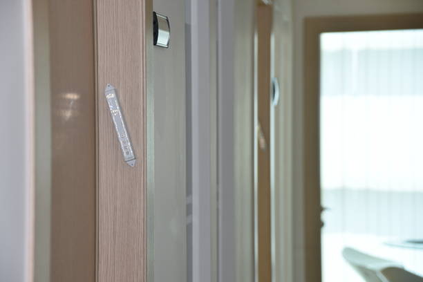 istock A mezuzah hanging on the door 831408680