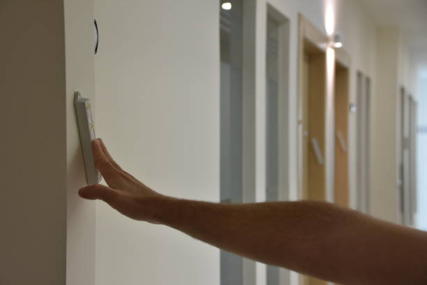 istock A mezuzah hanging on the door 831411374