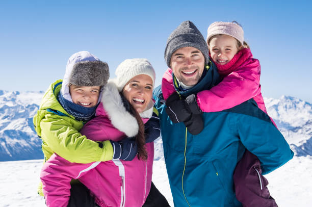istock Family enjoying winter holiday 831415146