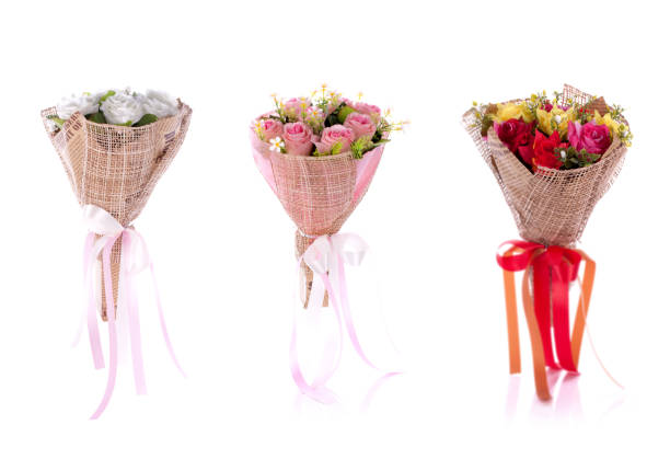 istock rose flowers bouquet close up on background. 831418630