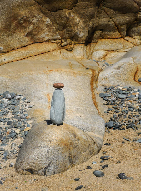 istock Figurine made of small stones 831426186